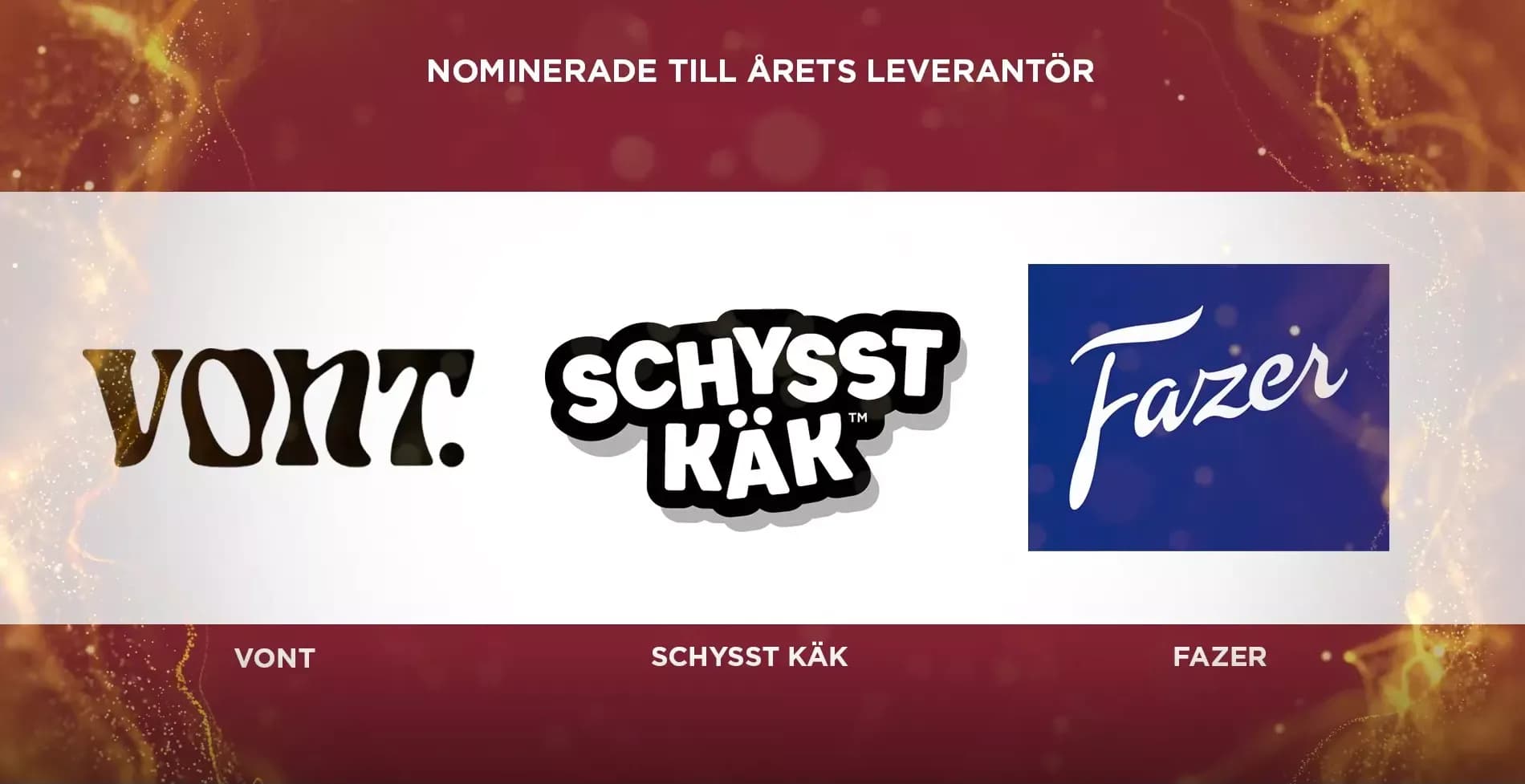 Vont nominerad till Årets Produkt och Leverantör