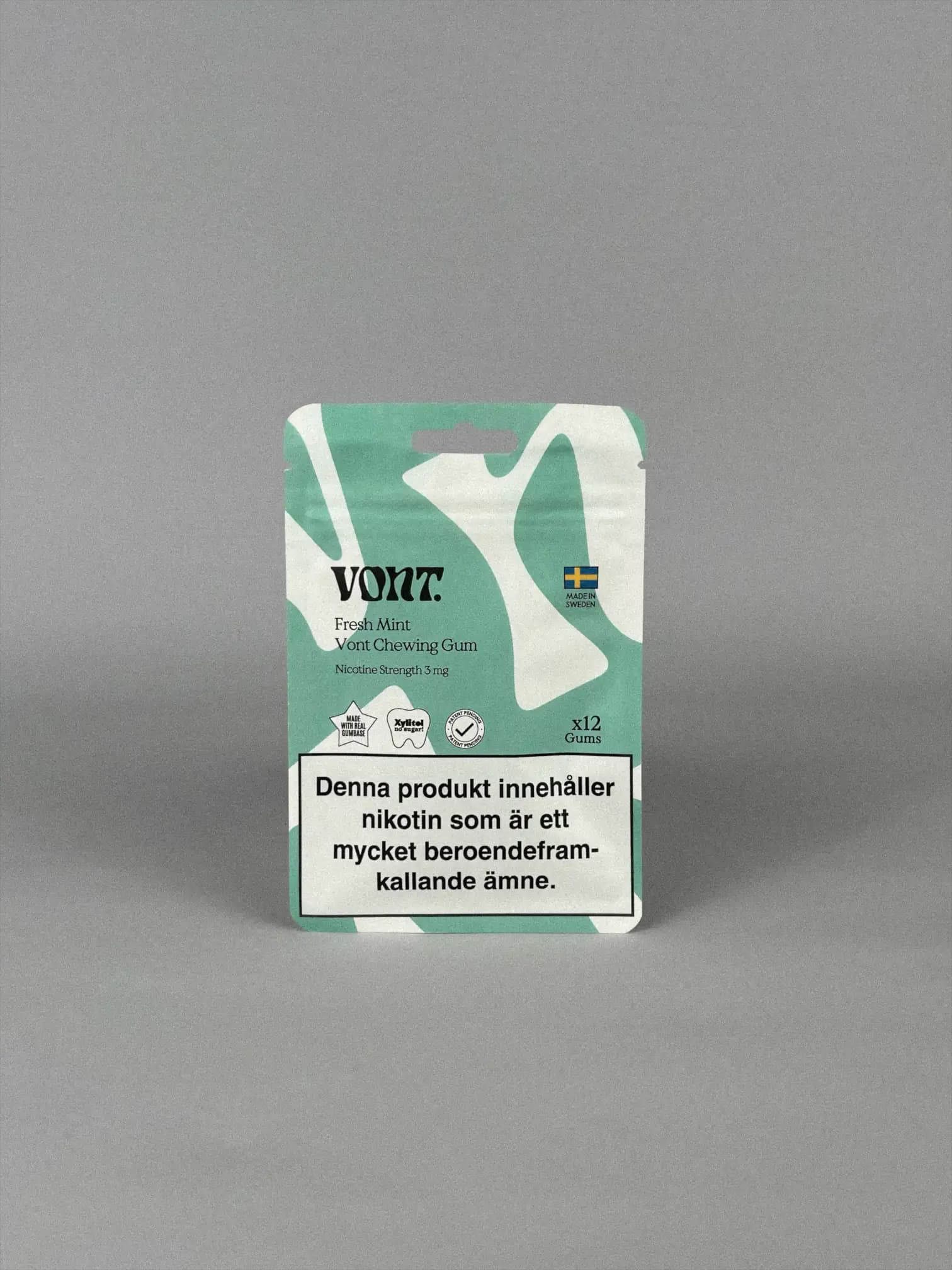 Nicotine_Gum Gum Fresh Mint